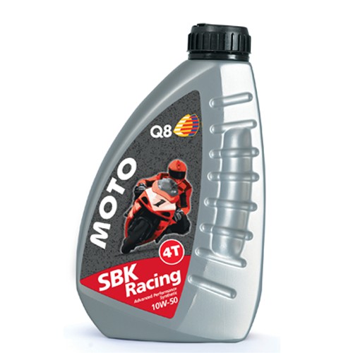 Dầu nhớt Q8 Moto SBK Racing 10W-50 phù hợp xe tay ga, xe số