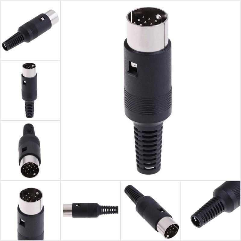 Phích Cắm Chuyển Đổi Âm Thanh 13 Chấu Cho Atari St Kenwood Icom Takejoy