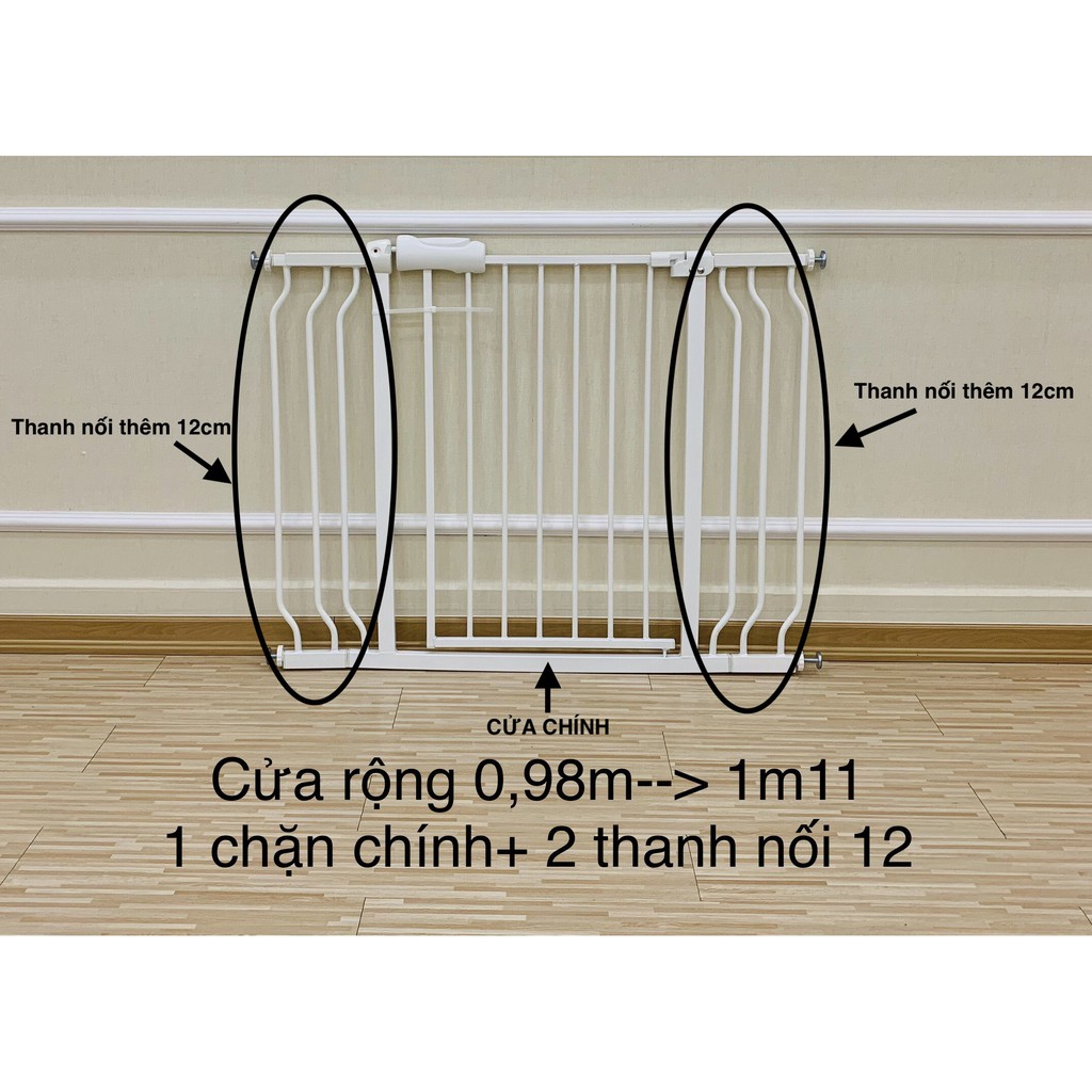  FREE SHIP !!! THANH CHẶN CỬA/CẦU THANG POMO CHO BÉ - NHẬP KHẨU CHÍNH HÃNG