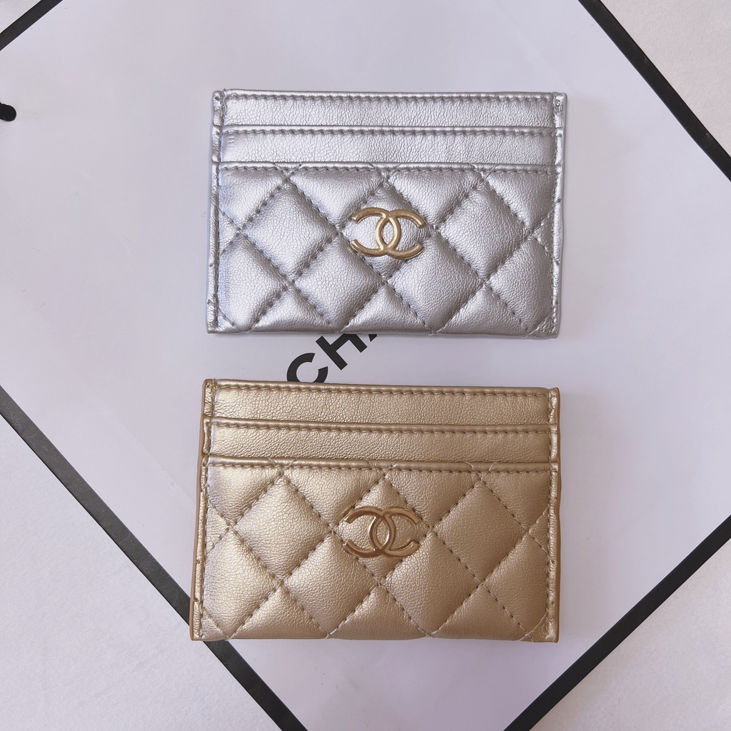 Ví Da Cao Cấp Đựng Thẻ Thời Trang Dành Cho Nữ Giá Đỡ