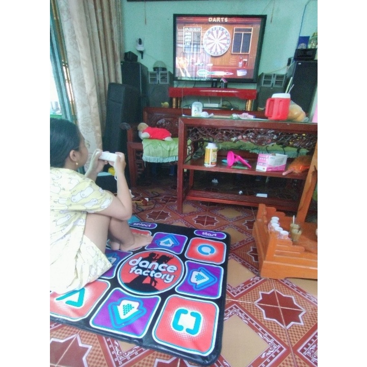 [Thế giới ảo] Thảm nhảy Smart, thảm chơi game trò trí tuệ, chạy bộ, cổng AV, kết nối không dây