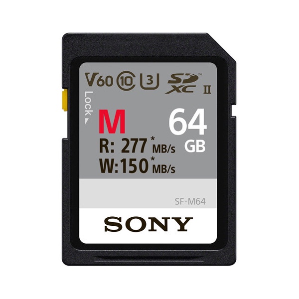 Thẻ nhớ Sony 64GB 277MB/s UHS-II SDXC, hàng chính hãng Sony