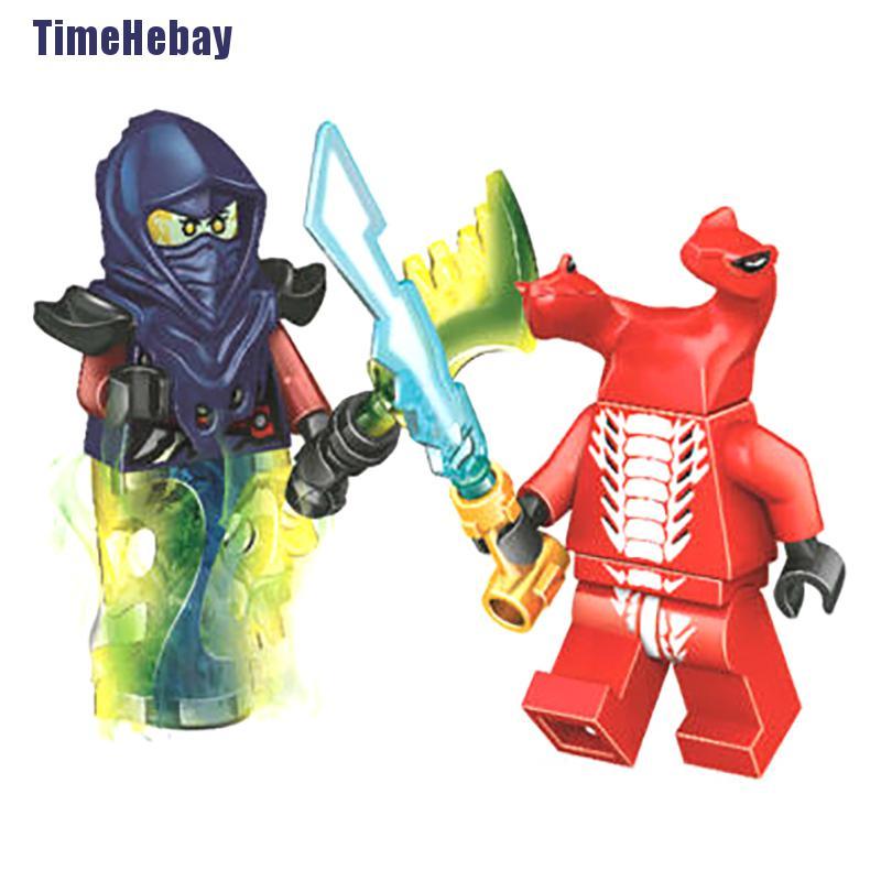 Set 24 Mô Hình Đồ Chơi Nhân Vật Hoạt Hình Ninjago