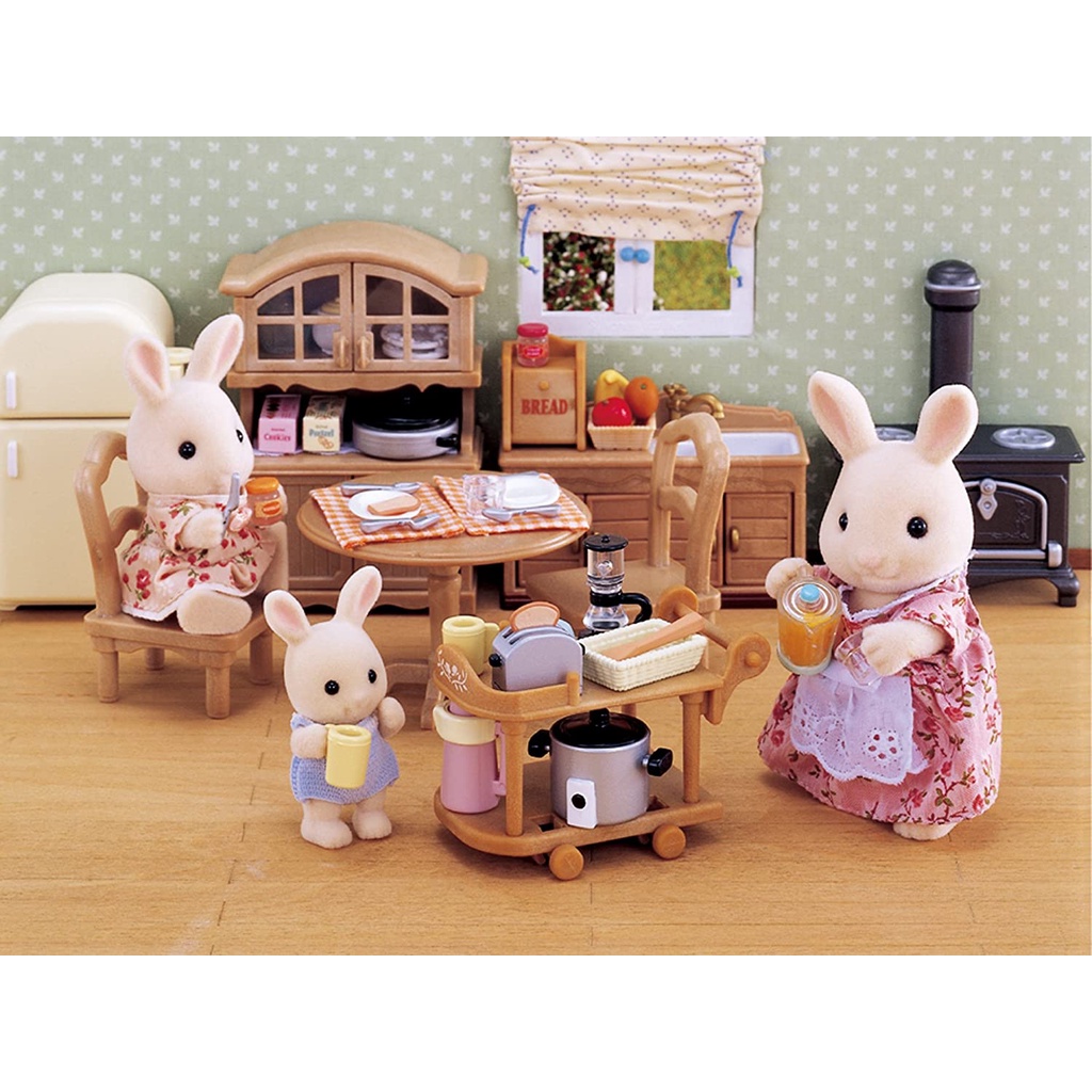 Đồ Chơi Sylvanian Families Bộ Đồ Dùng Nhà Bếp Kitchen Cookware Set