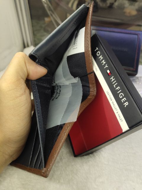 Ví da nam Tommy Hilfiger chính hãng nhập Mỹ
