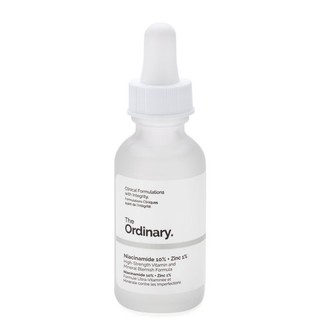 Serum Niacinamide 10% + Zinc 1% The Ordinary xe khít lỗ chân lông, chống lão hóa