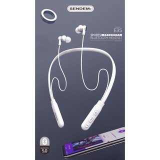 Tai nghe bluetooth 5.0 quàng cổ sendem e35
