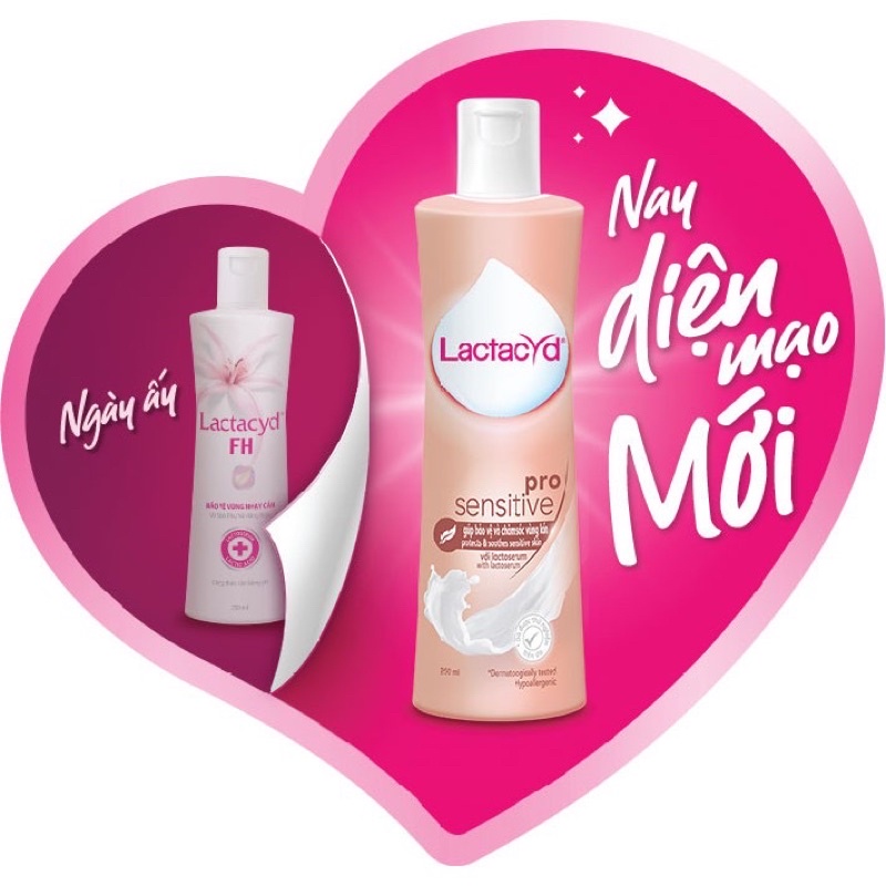 dung dịch vệ sinh lactacyd  250ml dành cho nữ màu hồng tím và màu cam nhạt  dụu nhẹ dưỡng ẩm  an toàn  cho maoi loại da