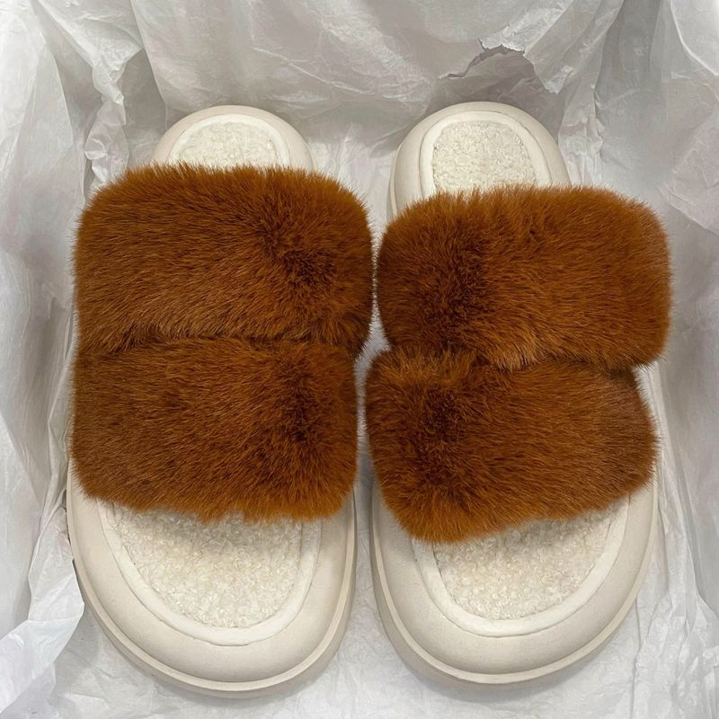 Sandal Đế Dày Chống Trượt Thiết Kế Mới Đơn Giản Thời Trang Dành Cho Nữ