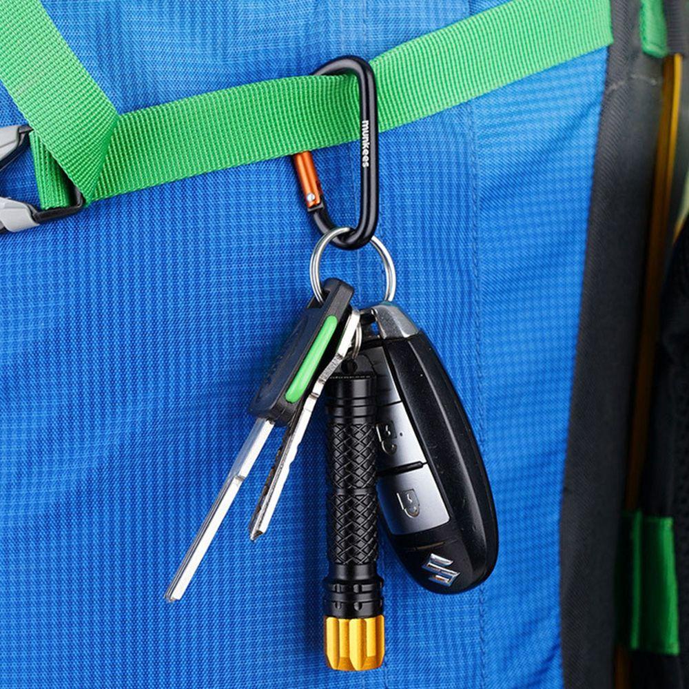 MUVAKO Bộ 2 Móc Khóa Leo Núi Bằng Hợp Kim An Toàn Mới