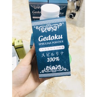 TẢO XOẮN SPIRULINA GEDOKU BỘT DỄ HÒA TAN (HÀNG CHUẨN)