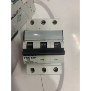 Cầu dao điện Aptomat 3P cài HGD63N