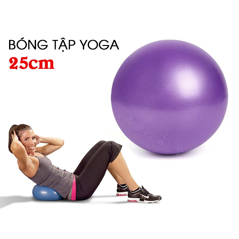 Bóng Tập Yoga Pilates, Yoga cỡ nhỏ 25 cm