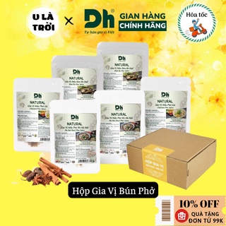 Hộp Quà Gia Vị Nấu Bún Phở DH Foods Muối Sốt Tự Nhiên Nấu Ướp - Bếp Ulatroi