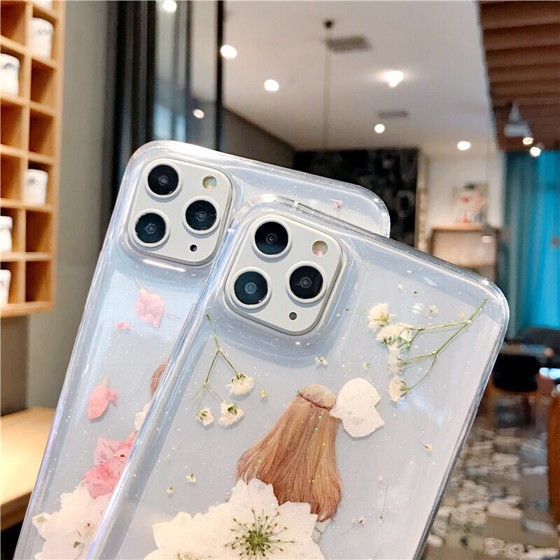 Ốp điện thoại họa tiết hoa nhiều mẫu mã cho iPhone 12 11 Pro Max SE2020 7 8 Plus X XR XS MAX 12PRO | BigBuy360 - bigbuy360.vn