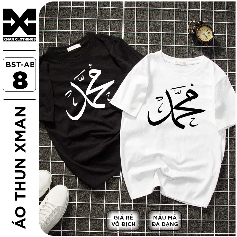 Áo thun Unisex tay ngắn in 3d chi tiết BST AB - vải cotton Tay lỡ form rộng oversize streetwear | BigBuy360 - bigbuy360.vn