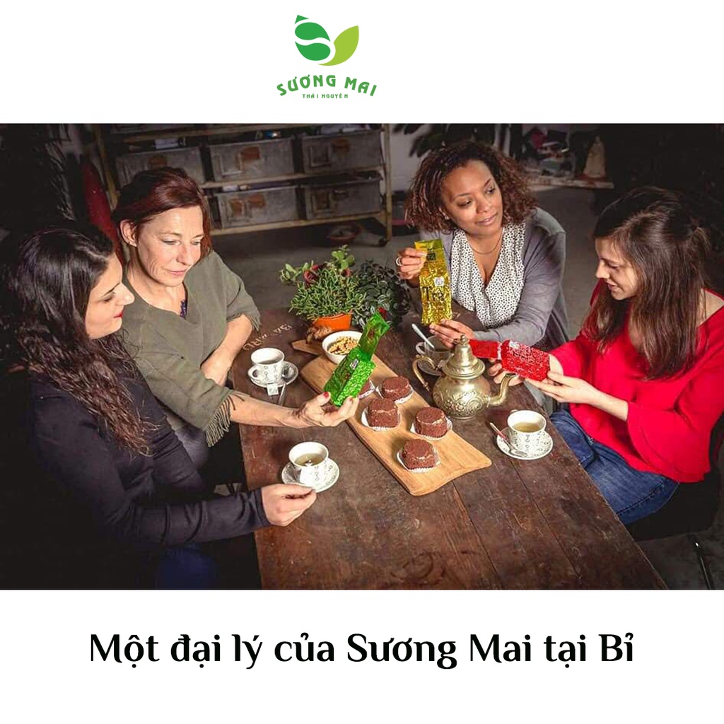 Trà Búp Tân Cương 2 Lá Hảo Hạng SƯƠNG MAI Giàu Hương, Đậm Vị - Chè Thái Nguyên Hảo Hạng SM00053