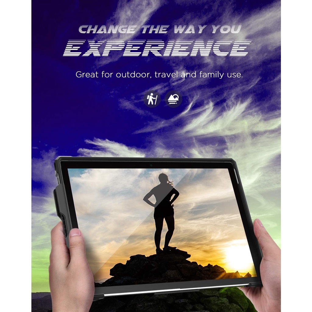 Ốp lưng chống sốc có dây đeo cho Microsoft Surface Pro 7 Plus 2021/ Pro7/ 6/ 5/ 4/ Lte