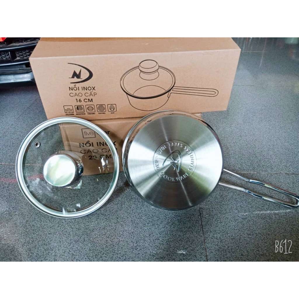 NỒI QUÁNH INOX 3 ĐÁY FIVESTAR SIÊU BỀN