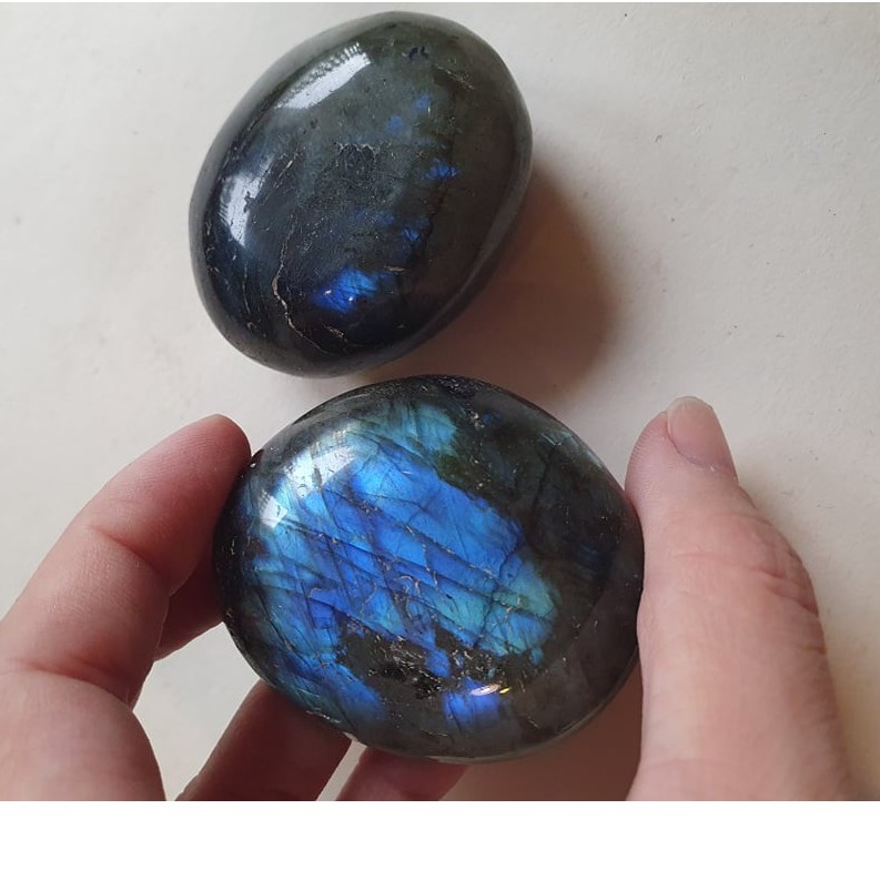 Đá xà cừ labradorite size M