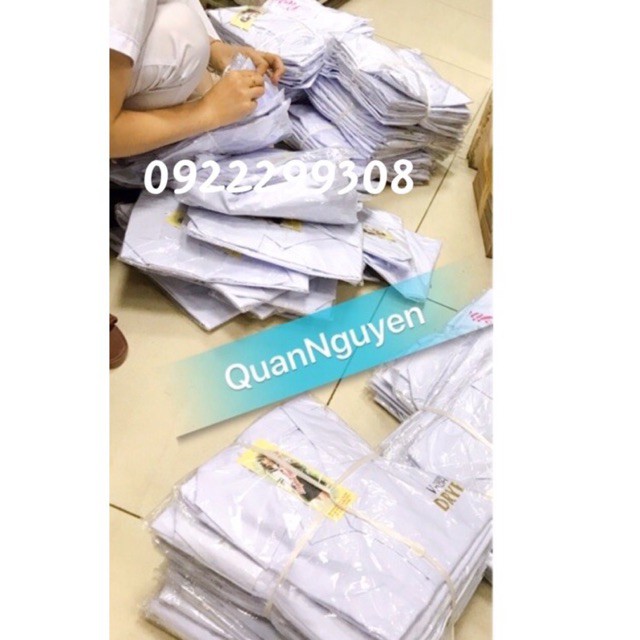 Áo Blouse Nữ VROTO Tay Ngắn Kate mền mát from đẹp