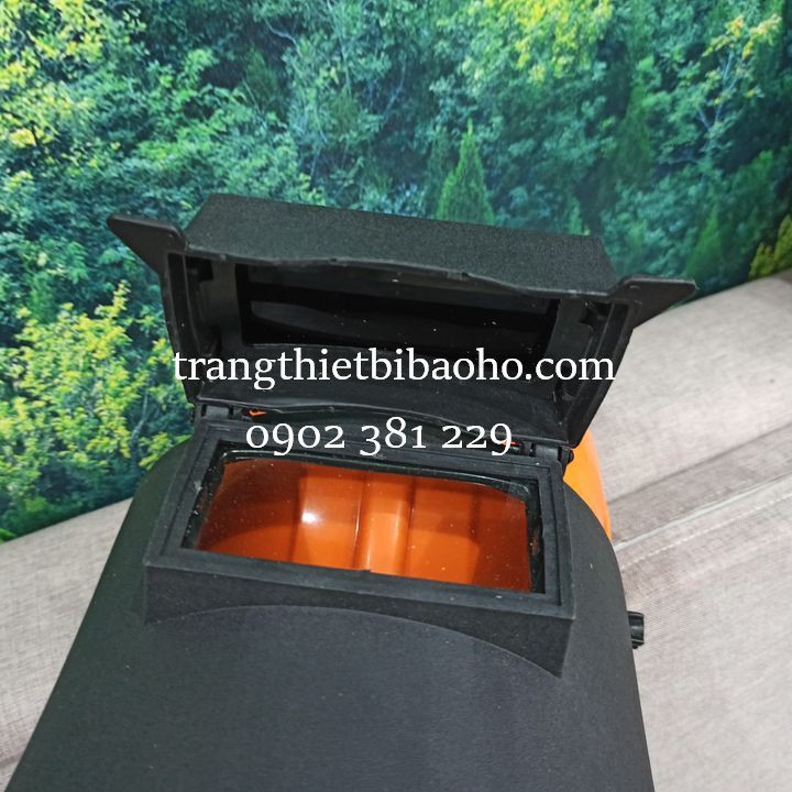 Mũ bảo hộ gắn mặt nạ hàn BB-HN.90 che mặt