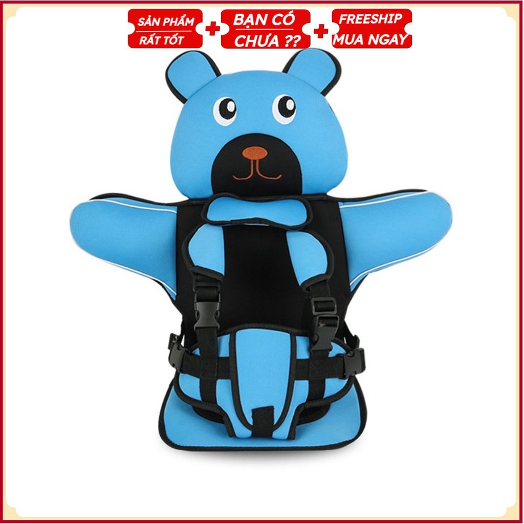 Chuyên Sỉ Ghế Ngồi Ô Tô T7 Cho Bé – Đai An Toàn Cho Bé - 9 Tháng - 6 Tuổi