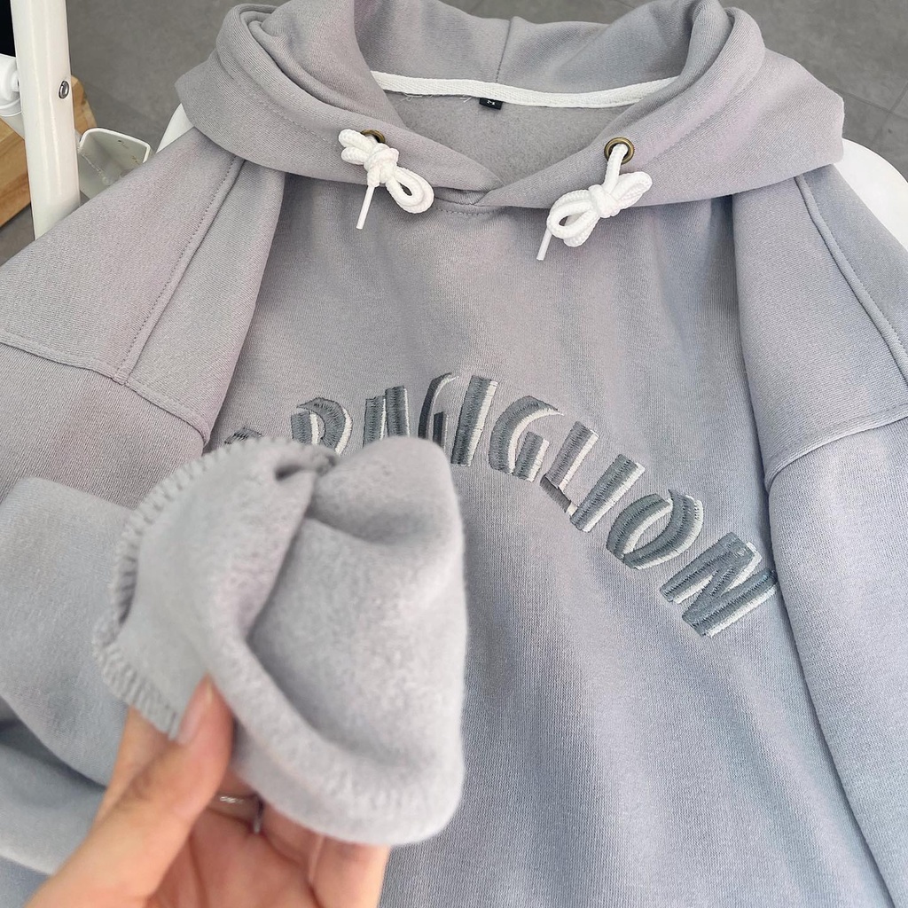 Áo hodie tay dài chữ Tome Tanazi Closet
