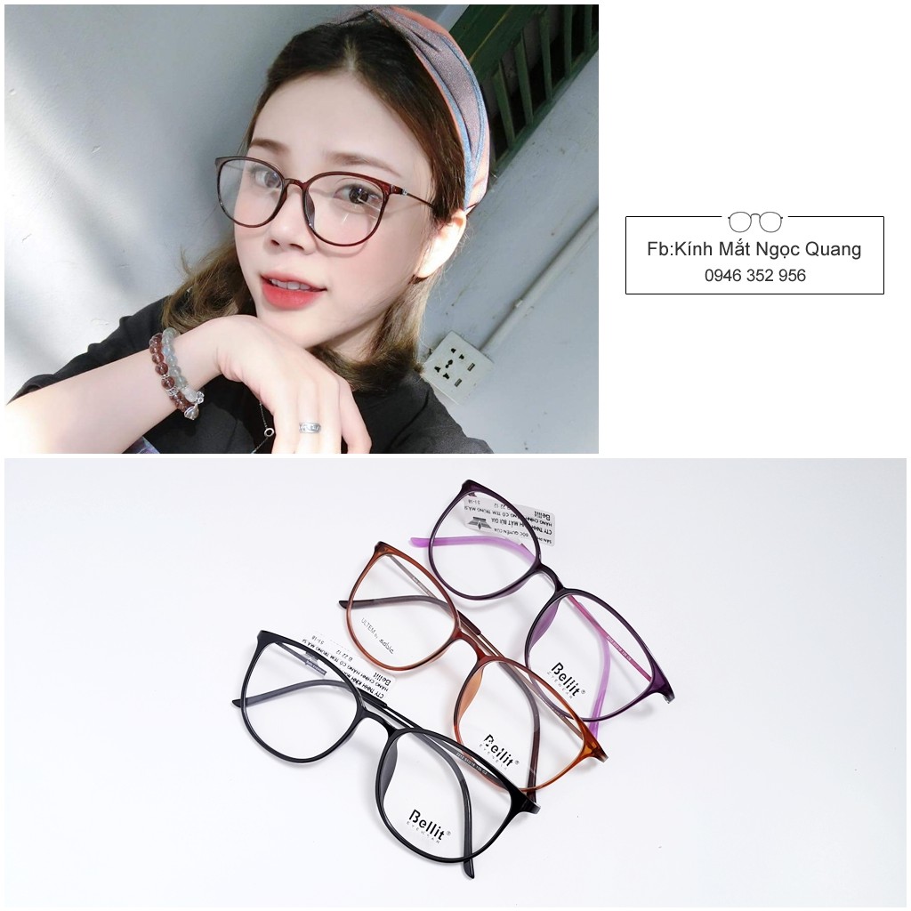 Kính cận gọng dẻo Bellit 2212