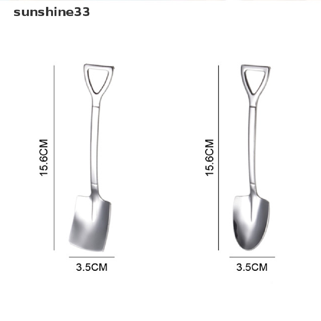 1 Muỗng Cà Phê Bằng Thép Không Gỉ Thiết Kế Sáng Tạo