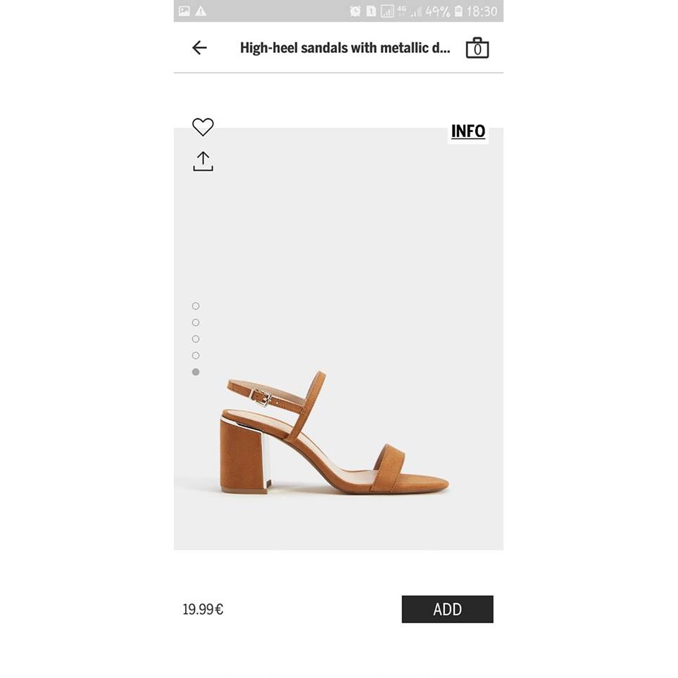 Sandal Bershka