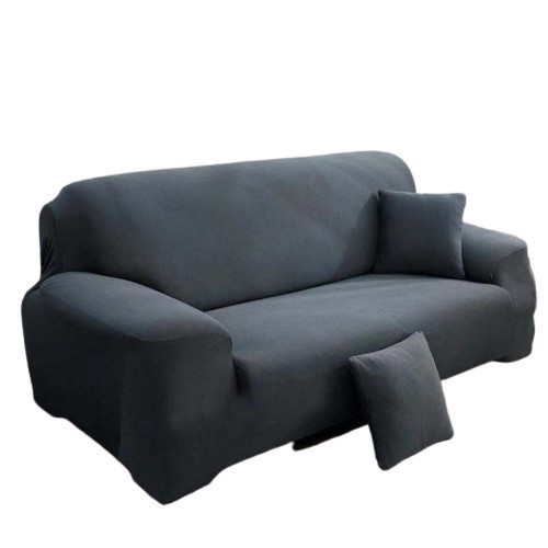 Vỏ Bọc Ghế Sofa 2 Chỗ Hình Chữ L Màu Trơn