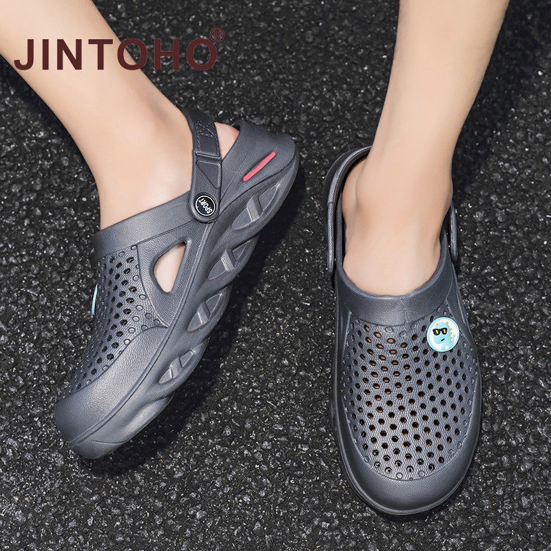 Dép Sandal Thể Thao Thiết Kế Lỗ Thoáng Khí Size 40-45 Thời Trang Trẻ Trung