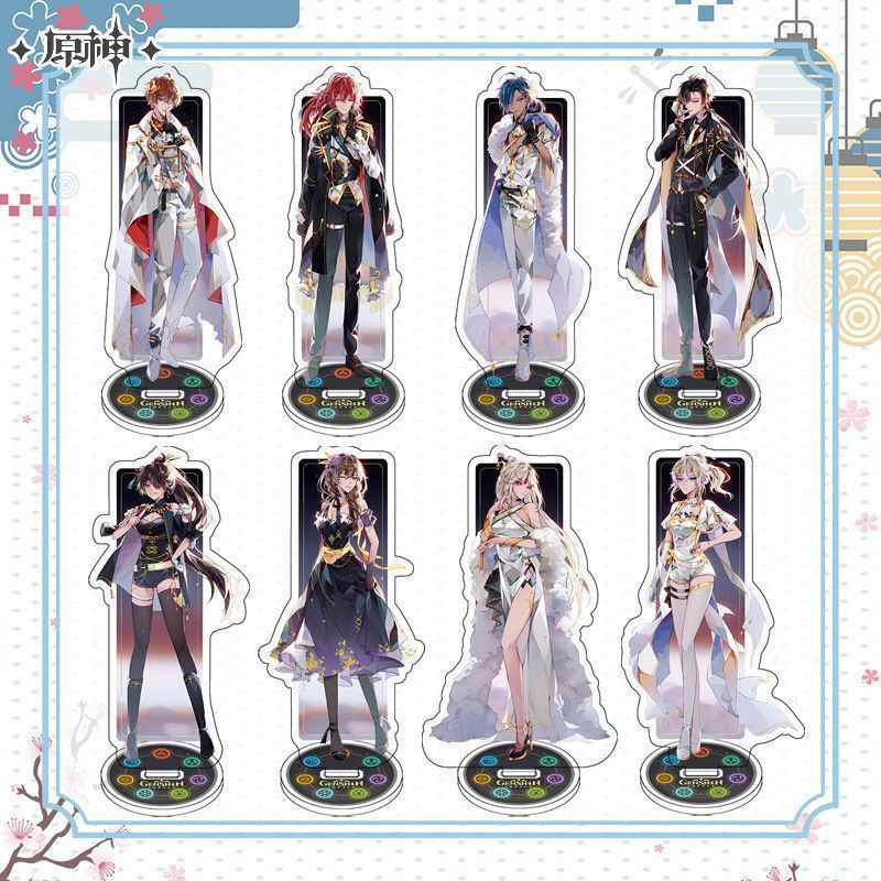 Mô hình nhân vật GENSHIN IMPACT game anime chibi standee mica acrylic trưng bày