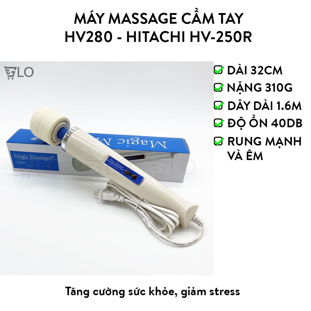 Máy Massage Cầm Tay HV280 - Hitachi HV-250R (Chọn Mẫu)