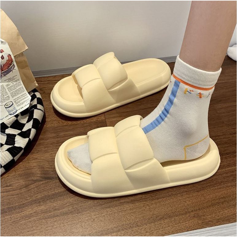 Dép quai ngang, phao, ngấn, bánh bao, CHAO, sticker, hình, chất liệu EVA, nam nữ, lê, tông size lớn, 41, 42, 43, 44