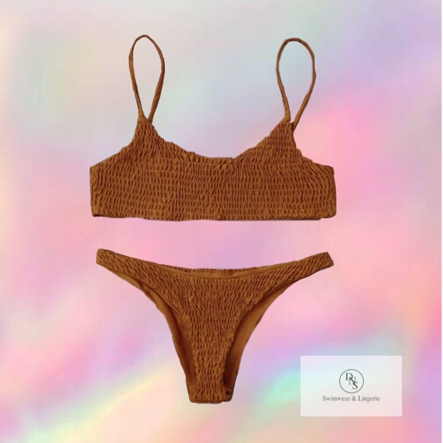 Bikini nhún cam đất (Tex 142)