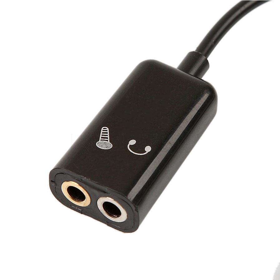 Cáp âm thanh micro 3.5 chia 1 cổng thành 2 cổng