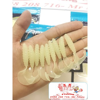 Bộ 10 mồi giả câu cá lóc & Chẽm 2 Lưỡi Ji Thái Lan