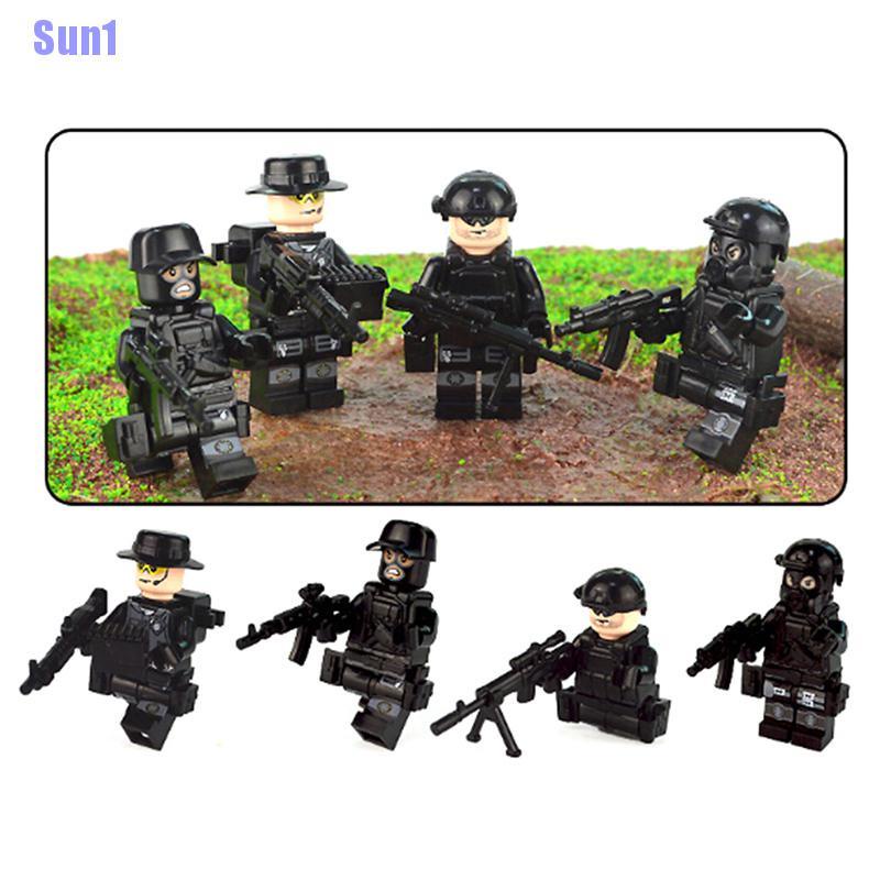 Bộ Lắp Ráp Lego Mô Hình Cảnh Sát Swat Teams