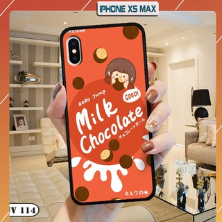 Ốp lưng điện thoại iPhone XS Max - lưng nhám viền dẻo