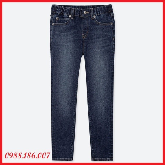 Quần bò cạp chun #Uniqlo. DENIM ULTRA STRETCH SLIM FIT 420654