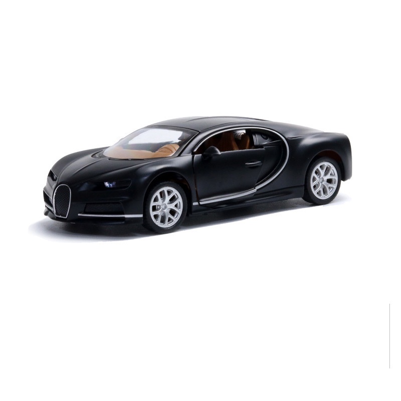 Mô hình xe kim loại cho bé Bugatti Chiron tỷ lệ 1:36