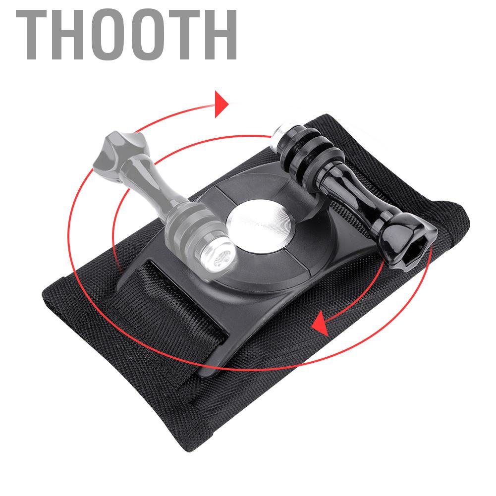 Dây đai đeo gắn balo xoay 360 độ Thooth Ruba88 cho GoPro SJCAM Xiaomi Yi DH
 | BigBuy360 - bigbuy360.vn