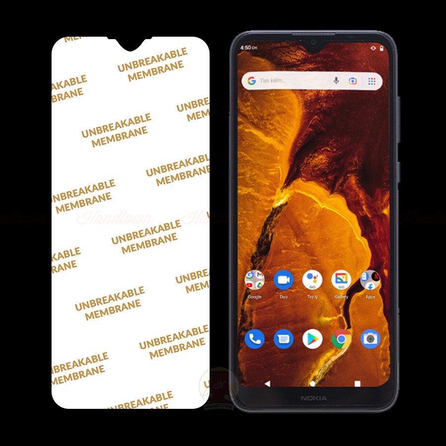Dán PPF Nokia C30 Dẻo Bảo Vệ Màn Hình Mặt Lưng Chống Xước Chống Va Đập Bụi Bẩn Vân Tay Handtown