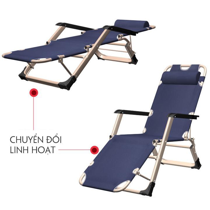 Ghế thông minh kết hợp giường xếp tiện dụng và linh hoạt | BigBuy360 - bigbuy360.vn