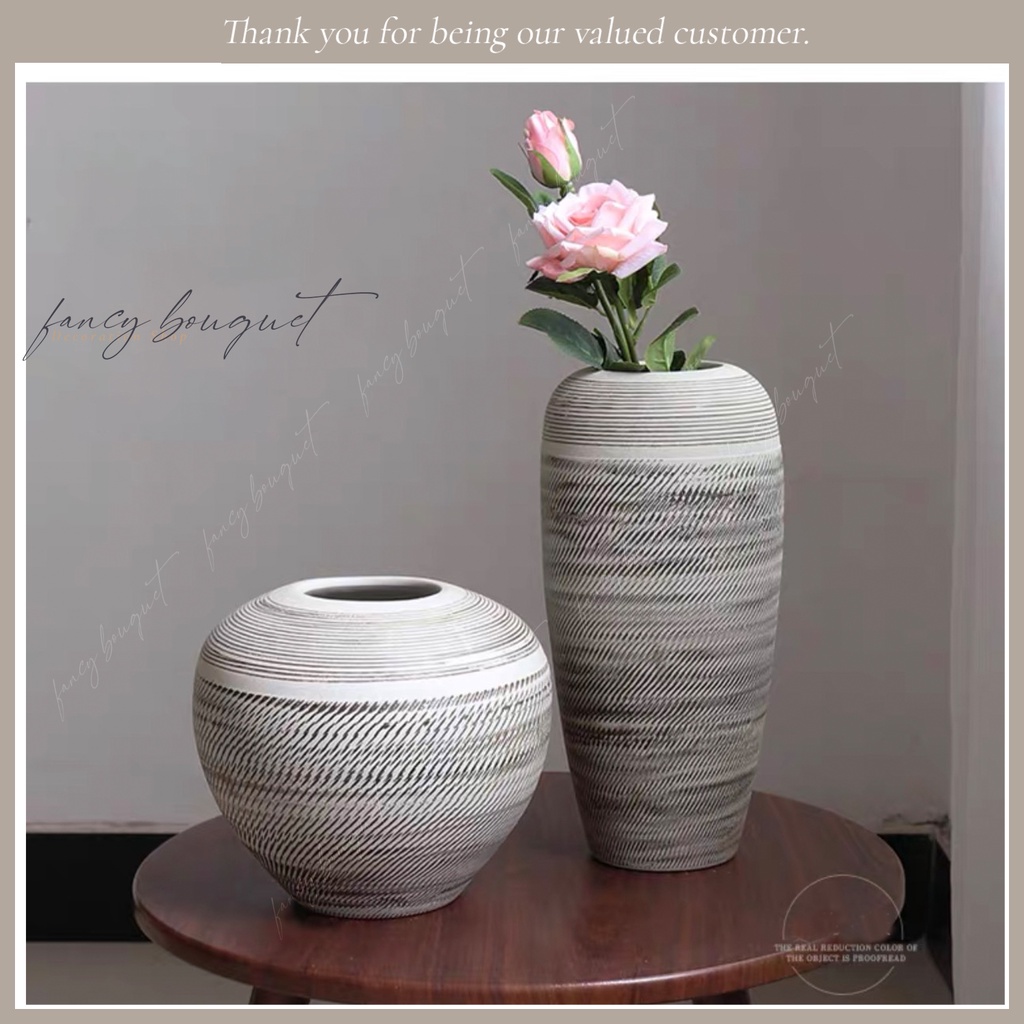 Bình Hoa phong cách cổ điển để bàn trà đạo phụ kiện trang trí ❤️FREESHIP❤️ Bình gốm đẹp