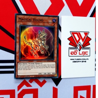 [ Đỗ Lạc Shop ] Thẻ Bài Mint90 Yugioh Monster Magical Hound - MP21-EN063 - Super