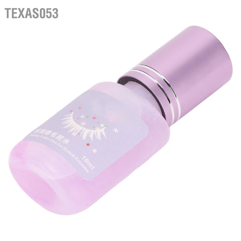 Texas053 Keo mở rộng lông mi 10ml Sấy nhanh 1 giây trong 70 ngày Kéo dài để nối