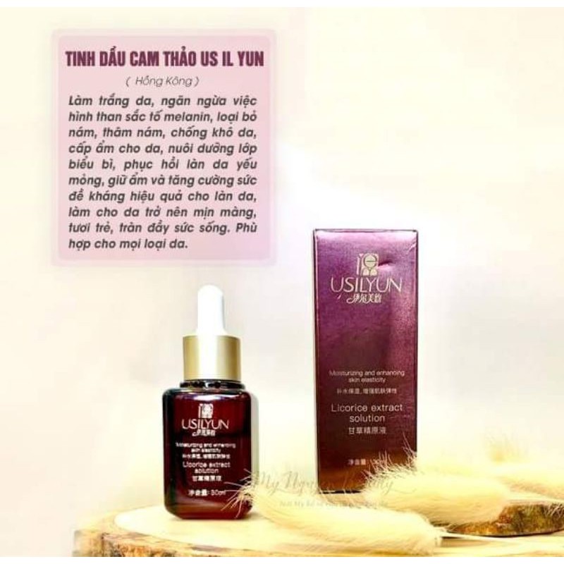 Tinh dầu Cam thảo dưỡng sáng da US IL YUN 30ML